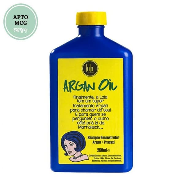 Stärkande schampo Lola Cosmetics Argan Oil 250 ml