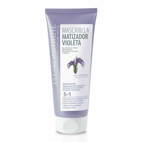 Mattende Hårmaske Clearé Institute Blondt hår 200 ml