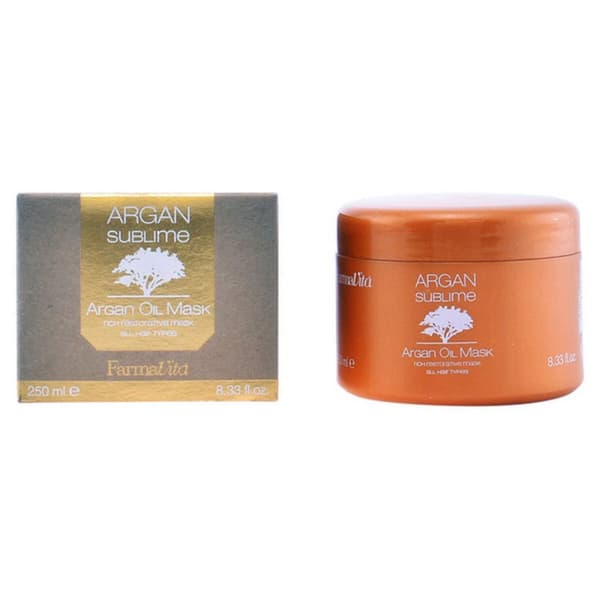 Gjenopprettende Hårmaske Argan Sublime Farmavita - 250 ml