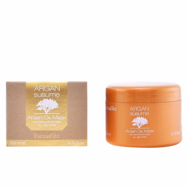 Gjenopprettende Hårmaske Argan Sublime Farmavita - 250 ml