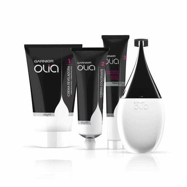 Unisex Hårstyling-Sett Olia Garnier (4 pcs) 5,3 - capuccino