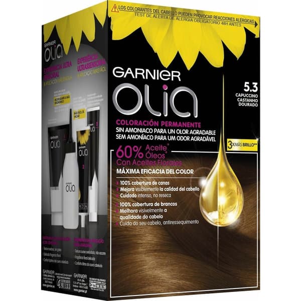 Unisex Hårstyling-Sett Olia Garnier (4 pcs) 5,3  - capuccino