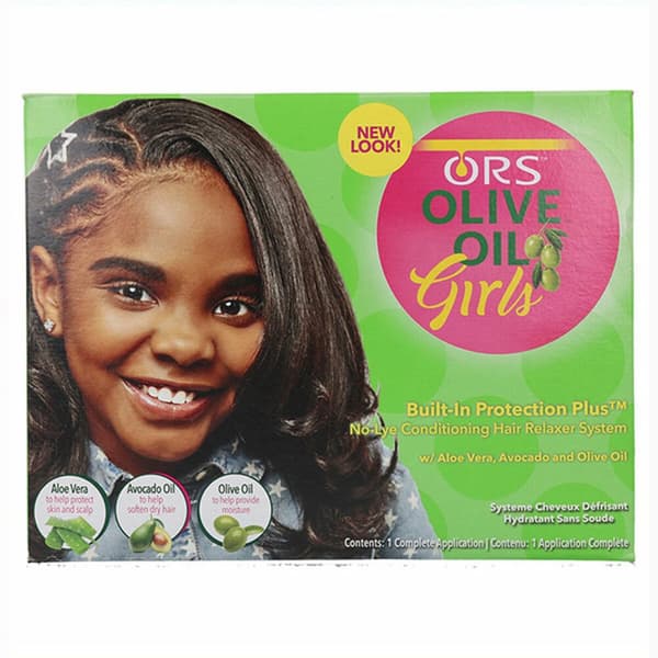 Profesjonell rettetang Ors Relaxer Kit Olivenolje