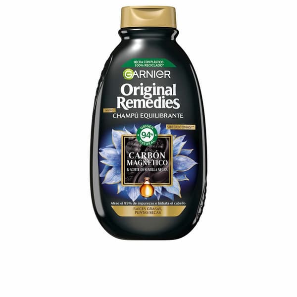 Sjampo Garnier Original Remedies Balanse Magnetisk kull (300 ml)