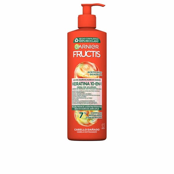Ikke skyllende Repareringskrem Garnier Fructis Keratin 10 i 1 400 ml