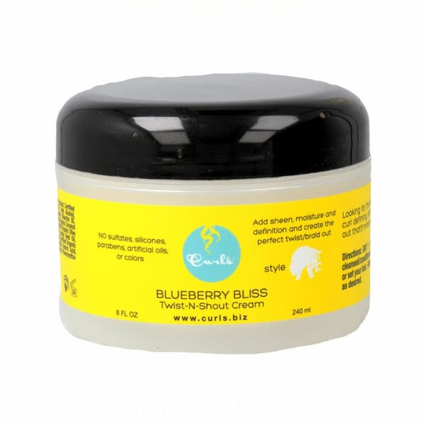 Hiusemulsio Curls Blueberry Bliss Twist-N-Shout Kiharat hiukset (240 g)