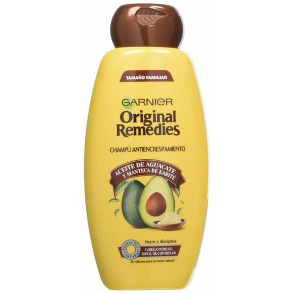 Takkuuntumista vähentävä shampoo Garnier Original Remedies Avokado Shea 600 ml