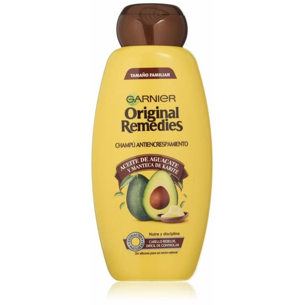 Takkuuntumista vähentävä shampoo Garnier Original Remedies Avokado Shea 600 ml