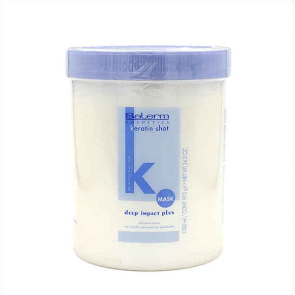 Vårdande hårinpackning Keratin Shot Salerm 1000 ml