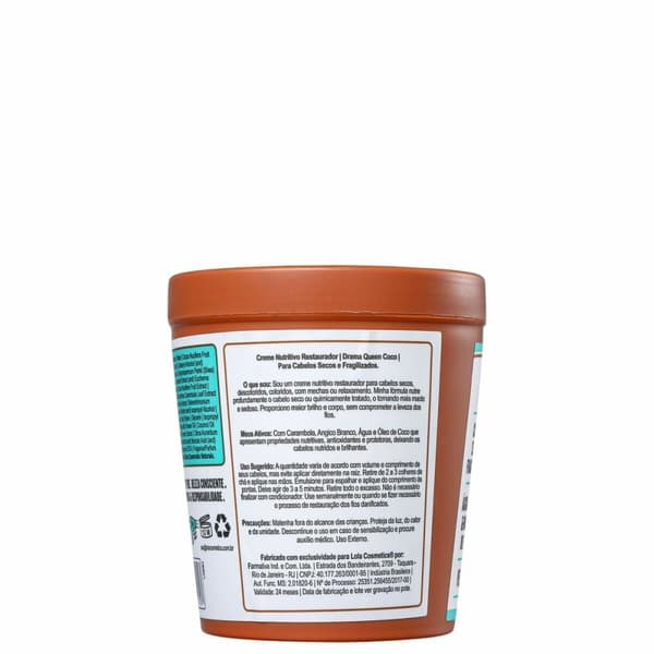 Hårinpackning Lola Cosmetics Drama Queen Coco 230 g