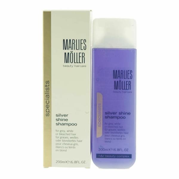 Sjampo som nøytraliserer fargen Silver Shine Marlies Möller 200 ml