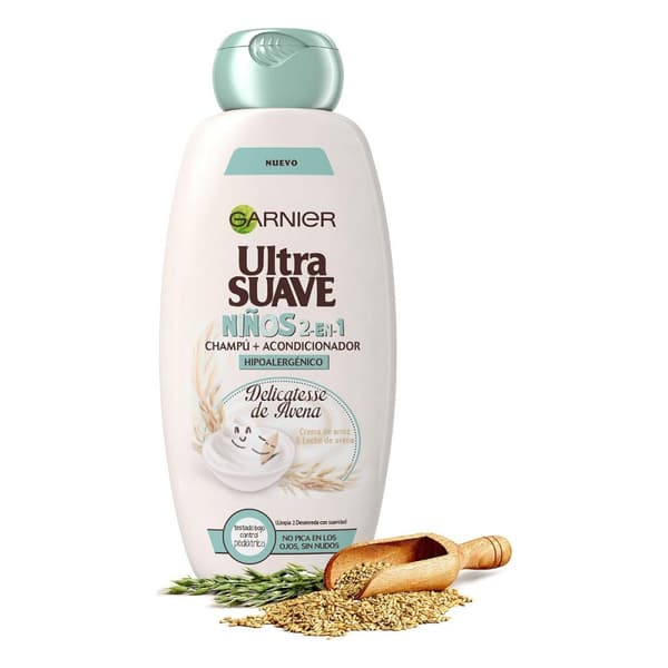 Barnschampo Garnier Ultra Suave Havregryn Schampo och balsam 400 ml