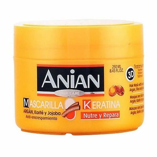Korjaava hiusnaamio Anian Keratina Liquida 250 ml