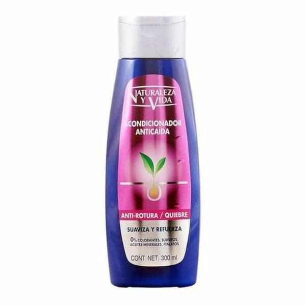 Hiusten putoilua ja katkeilua ehkäisevä hoitoaine Naturaleza y Vida Acondicionador Anticaída 300 ml