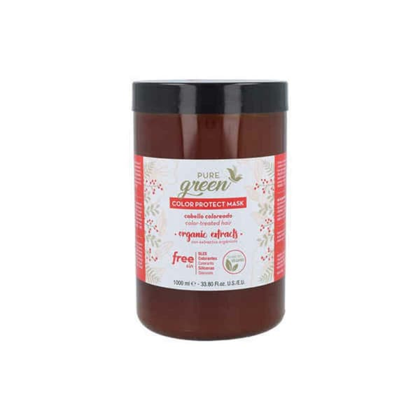 Hiusnaamio Color Protect Pure Green (1000 ml)