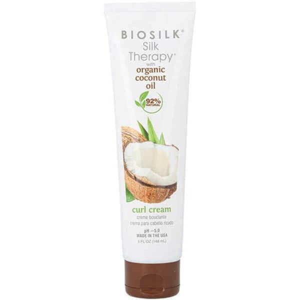 Muotoiluvoide Farouk Biosilk Silk Therapy Coconut Oil Kiharat hiukset (148 ml)