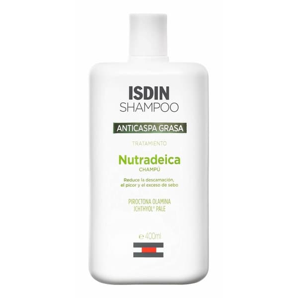 Rasvoittumista hillitsevä shampoo Isdin Nutradeica Hilseilyä ehkäisevä aine 400 ml