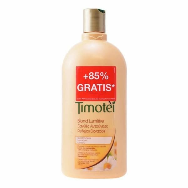 Färgbevarande schampo Timotei Reflejos Dorados (750 ml) 750 ml