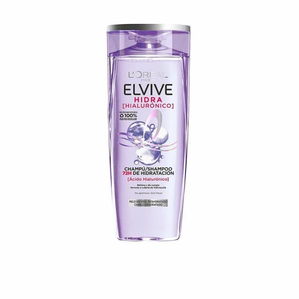 Fuktgivande schampo L'Oreal Make Up Elvive Hidra Hyaluronsyra (370 ml)