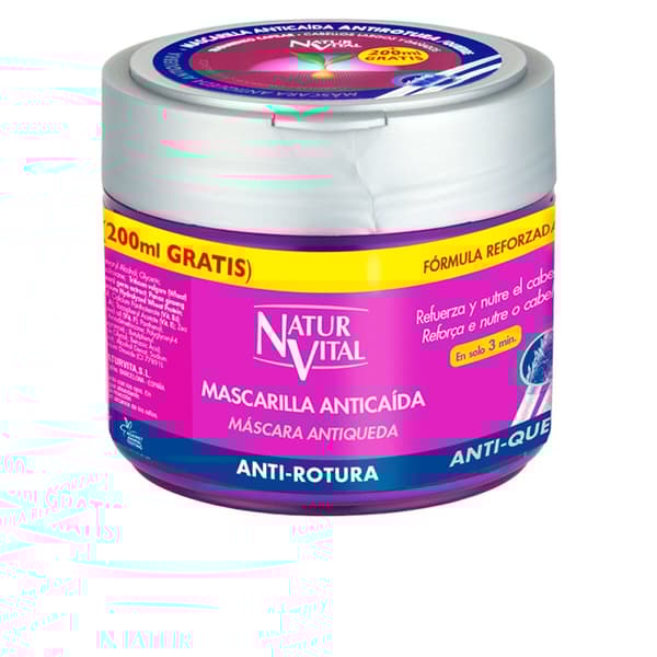 Anti-Hårtab Hårmaske Naturaleza y Vida Mascarilla Anticaída (500 ml) 500 ml