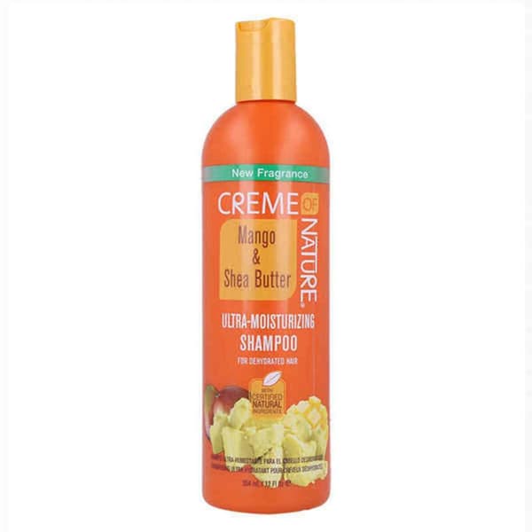 Fuktighetsgivende Sjampo Mango & Shea Butter Creme Of Nature (354 ml)
