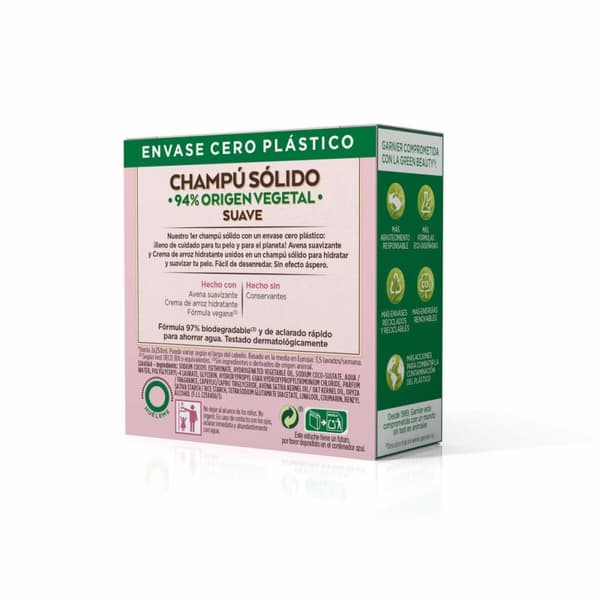 Palashampoo Garnier Original Remedies Pehmeä Rauhoittava 60 g