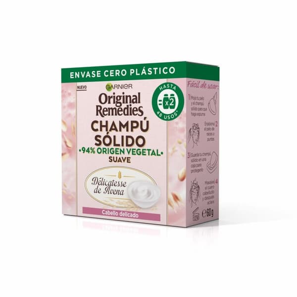 Palashampoo Garnier Original Remedies Pehmeä Rauhoittava 60 g