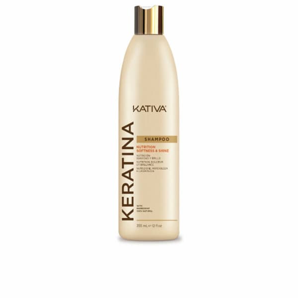 Nærende shampoo Kativa Keratin 355 ml