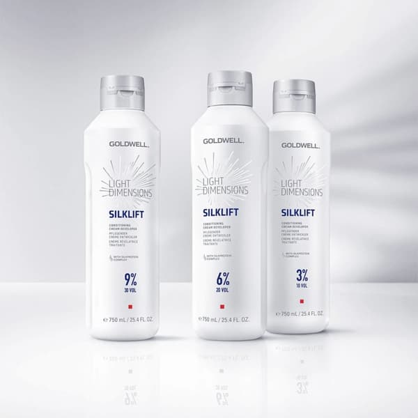 Goldwell® Light Dimensions Silklift 6% Conditioning Cream Developer 750 ml