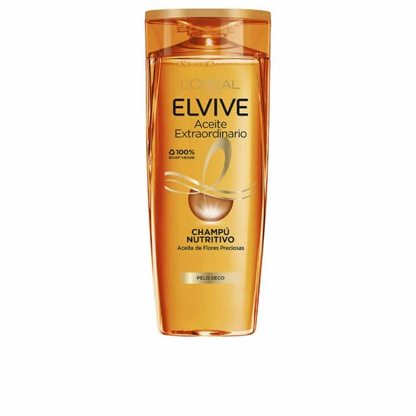 Torrschampo L'Oreal Make Up Elvive Aceite Extraordinario Hårolja 370 ml