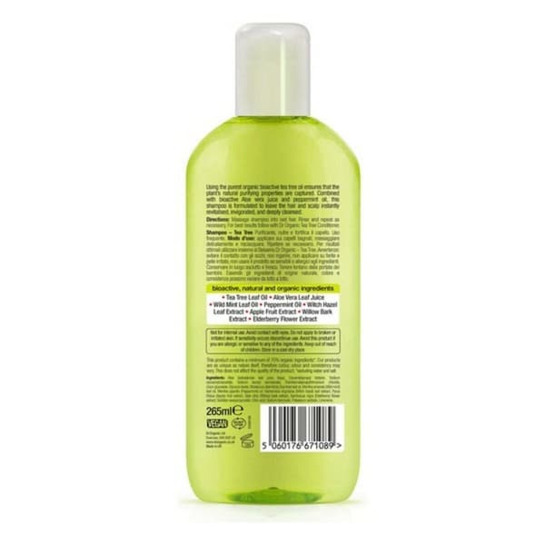Rengöring schampo Bioactive Organic Dr.Organic Bioactive Organic 265 ml