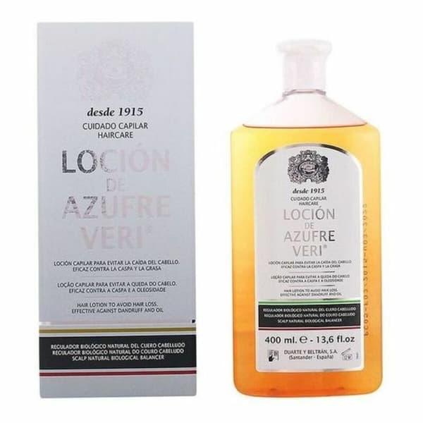 Hiusten lähtöön vaikuttava voide Azufre Veri Azufre Veri