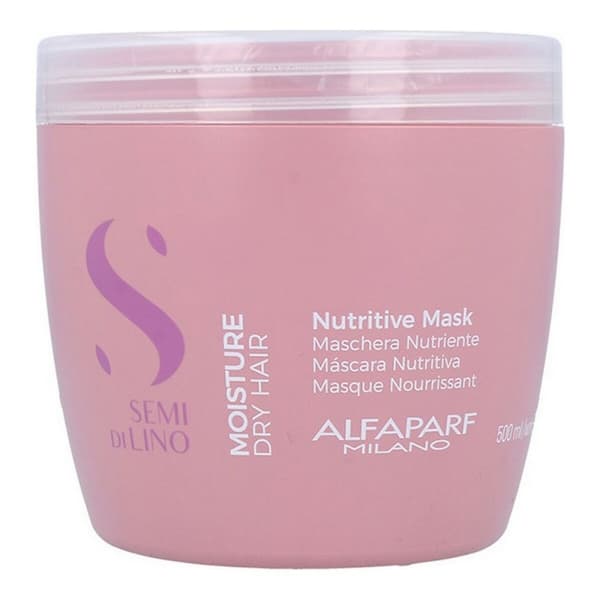 Hiusnaamio Semi di Lino Moisture Alfaparf Milano Semidilino - 500 ml