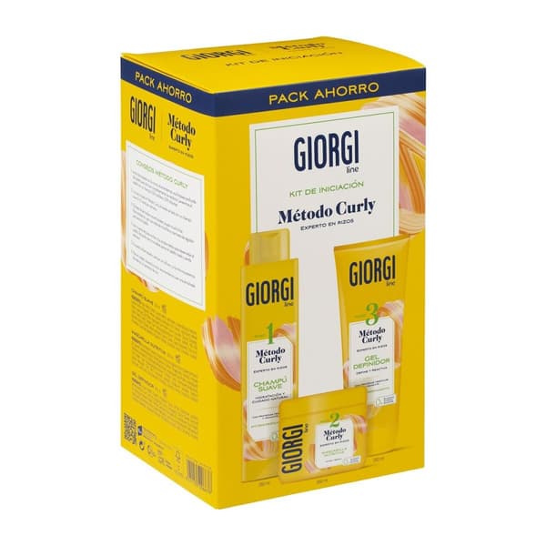 Hiustenlaittosetti Giorgi Curly 3 Kappaletta