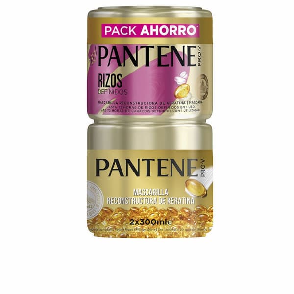 Hiusnaamio Pantene   Kiharat hiukset 2 x 300 ml