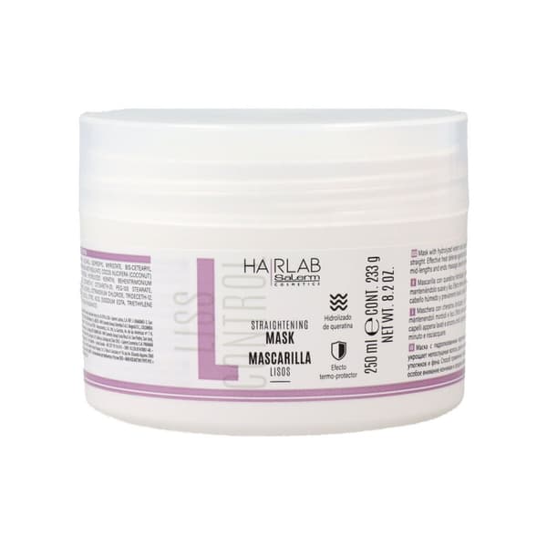 Hiusnaamio Salerm Hair Lab 250 ml Suorat hiukset