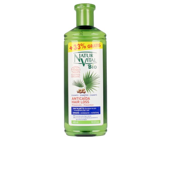 NATUR VITAL BIO ECOCERT anti-hair loss SHAMPOO 400 ml