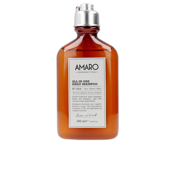 FARMAVITA AMARO daily shampoo all in one nº1924 hair/beard/body 250 ml