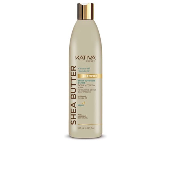 KATIVA SHEA BUTTER marula and coconut oil shampoo 550 ml