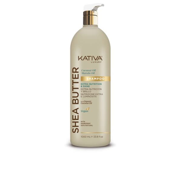KATIVA SHEA BUTTER marula & coconut oil shampoo 1000 ml