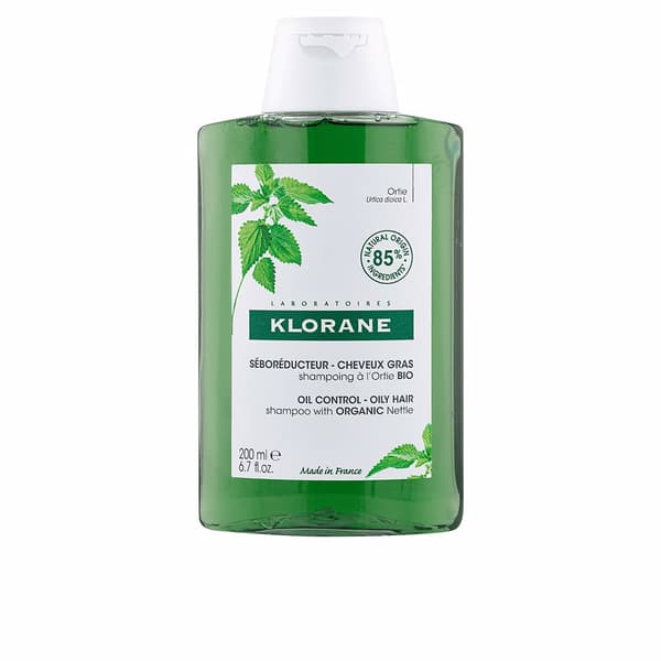 KLORANE A LA ORTIGA BIO sebum-regulating shampoo for greasy hair 200 ml