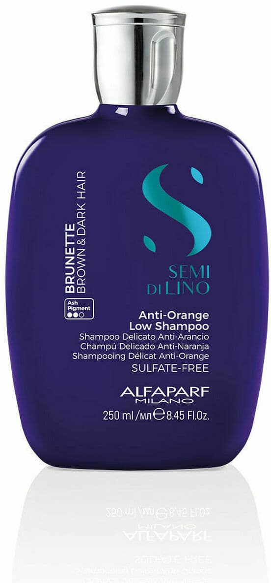 Colour Neutralising Shampoo Alfaparf Milano Semi Di Lino Brunette Dark Hair