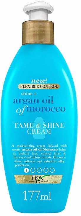 Tame & Shine styling hair cream argan oil Ogx 177 ml