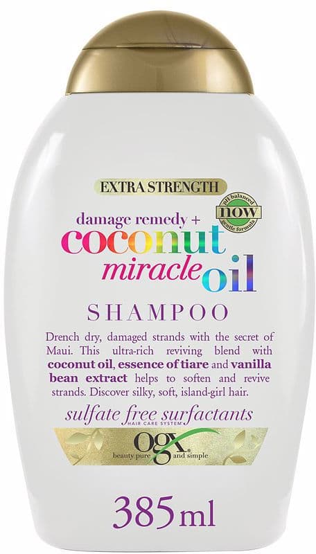 Restorative Shampoo OGX Coconut MIracle Oil Damaged Hair (385 ml)
