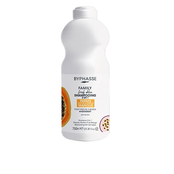 BYPHASSE FAMILY FRESH DELICE 2 in 1 shampoo 750 ml