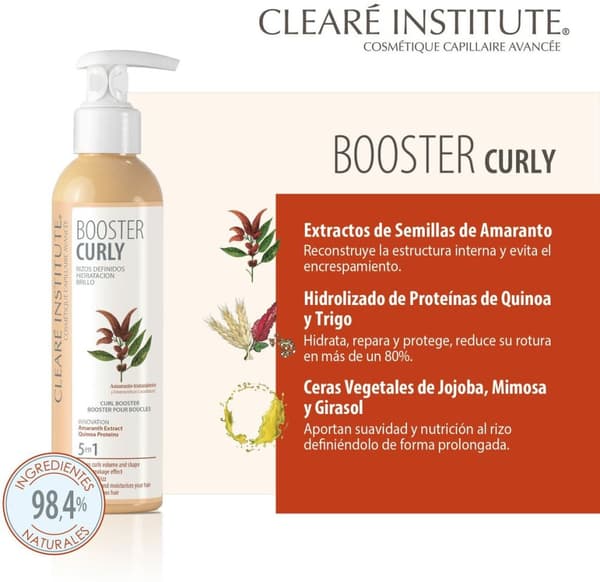 Defined Curls Conditioner Clearé Institute Booster Curly 200 ml