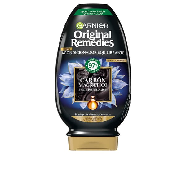 GARNIER ORIGINAL REMEDIES magnetic carbon conditioner 250 ml