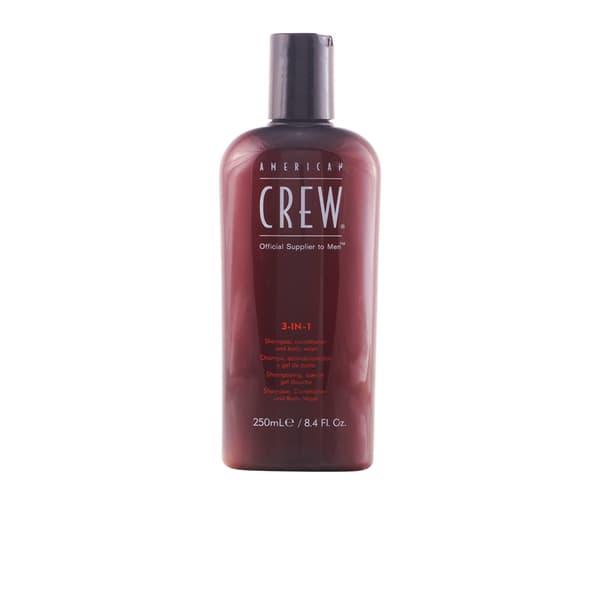 AMERICAN CREW 3 IN 1 SHAMPOO, CONDITIONER AND BODY WASH 250 ml