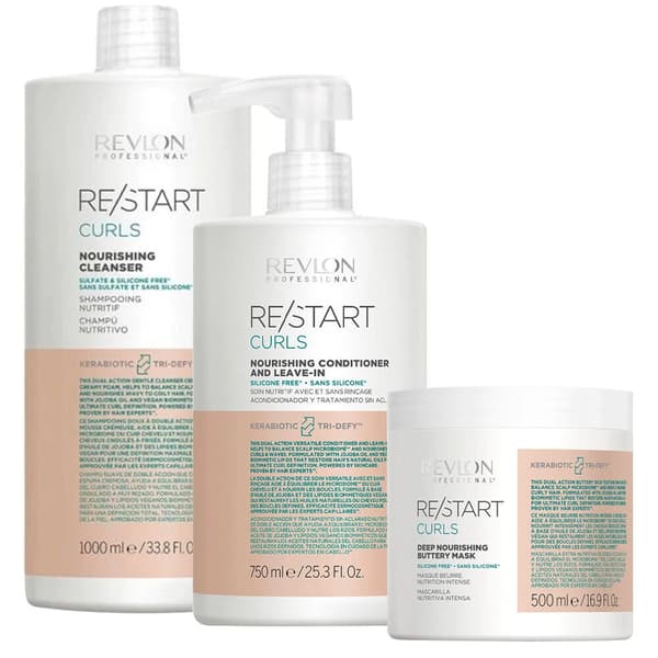 Re-Start Curls Nourishing Cleanser Revlon 1000 ml