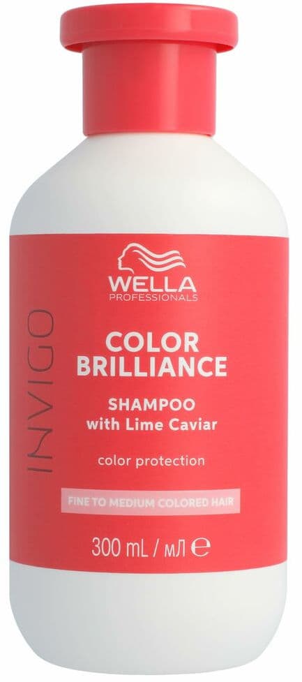 Colour Revitalizing Shampoo Wella Invigo Color Brilliance Coloured Hair Fine hair 300 ml